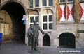 Bilder Fotos von Bergen op Zoom Niederlande Rathaus Marktplatz Markiezenhof