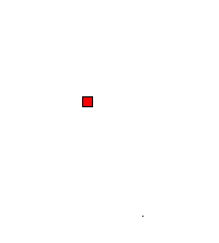Kaart van Nederland met Scheveningen
