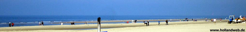 Beach and sea of Egmond aan Zee, Netherlands